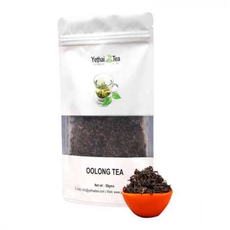 Oolong Tea | 50gms (Min 35 Cups) | Loose Leaf Tea | No Chemicals | 100% Natural | Darjeeling Tea | Fresh Tea Powder | Perfect Weight Loss Tea for Men and Women