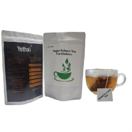 Sugar Balance Dip Tea , 30 Tea Bags - 60 gms | Herbal Green Tea | Anti Diabetes Fresh Green Tea Powder | For Men and Women | No Chemicals | 100% Natural