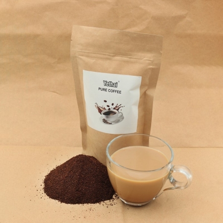 Yethai Pure Coffee, 100gms | Strong South Indian Coffee without Chicory | Blend of Arabica and Robusta Coffee